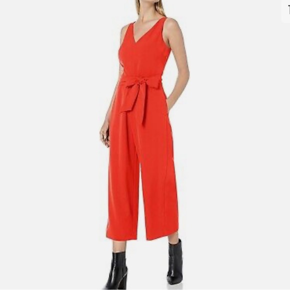 NWT SAM EDELMAN jumpsuit - beautiful coral!!! - Picture 8 of 11